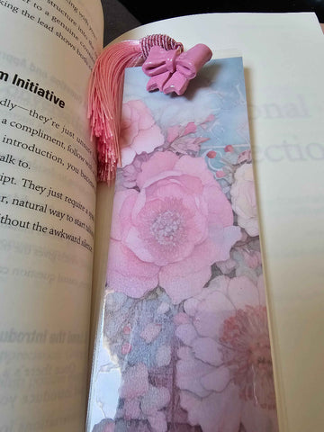 Handmade Customizable Bookmarks - 3 Pack Bookmark Bundle with tassel