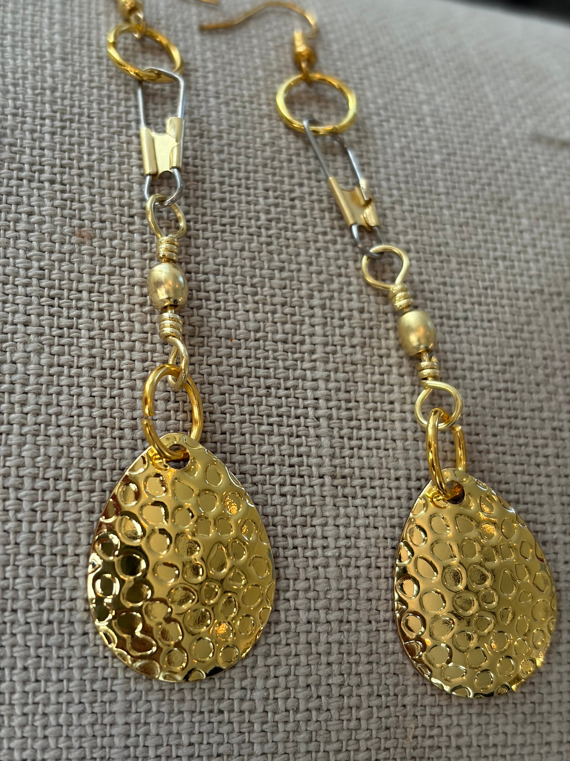 Hooked on You – Fishing Lure Earrings - Clay By Design