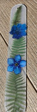 Rainbow Garden Pressed Flower Bookmark