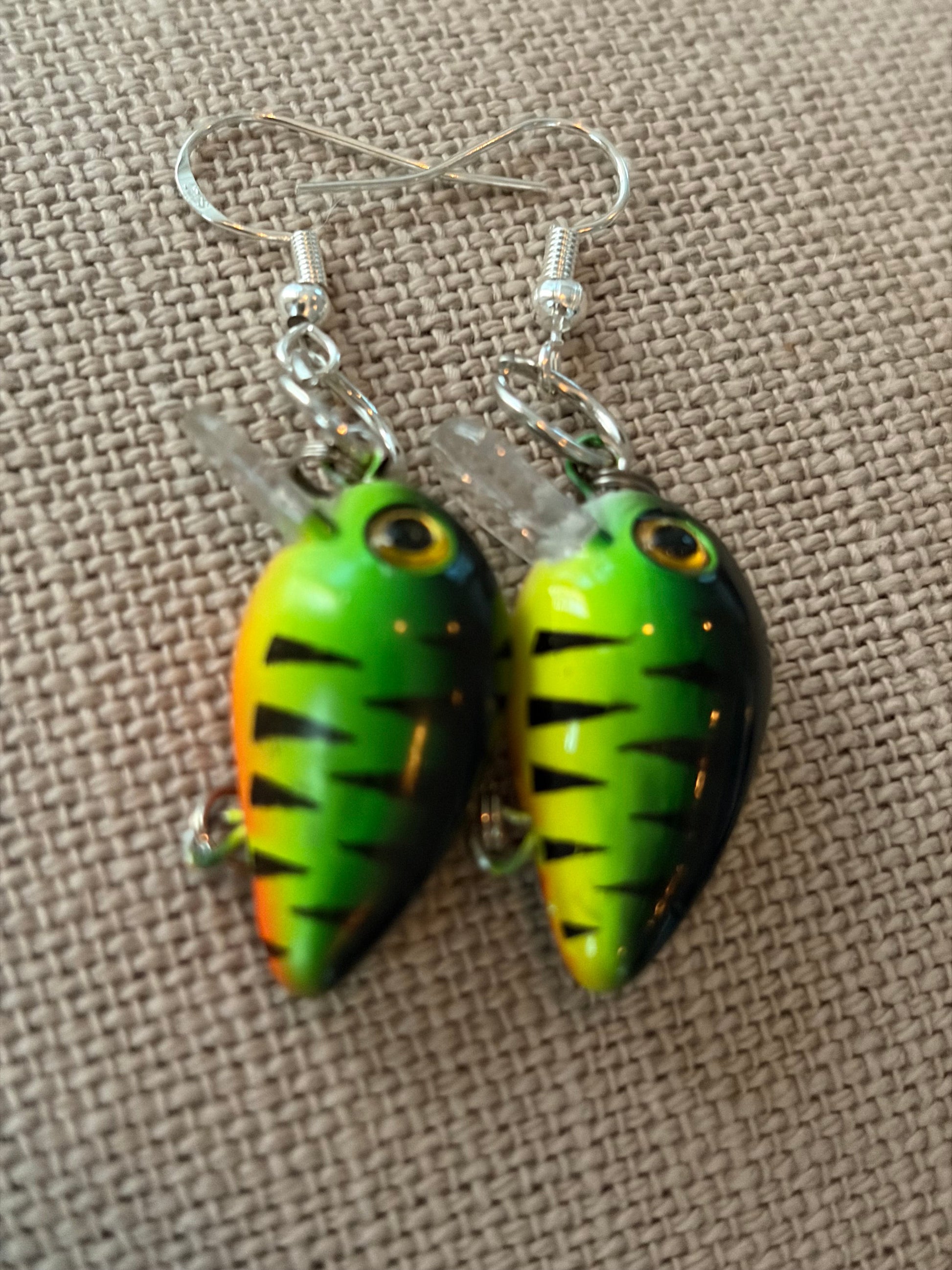 Hooked on You – Fishing Lure Earrings - Clay By Design