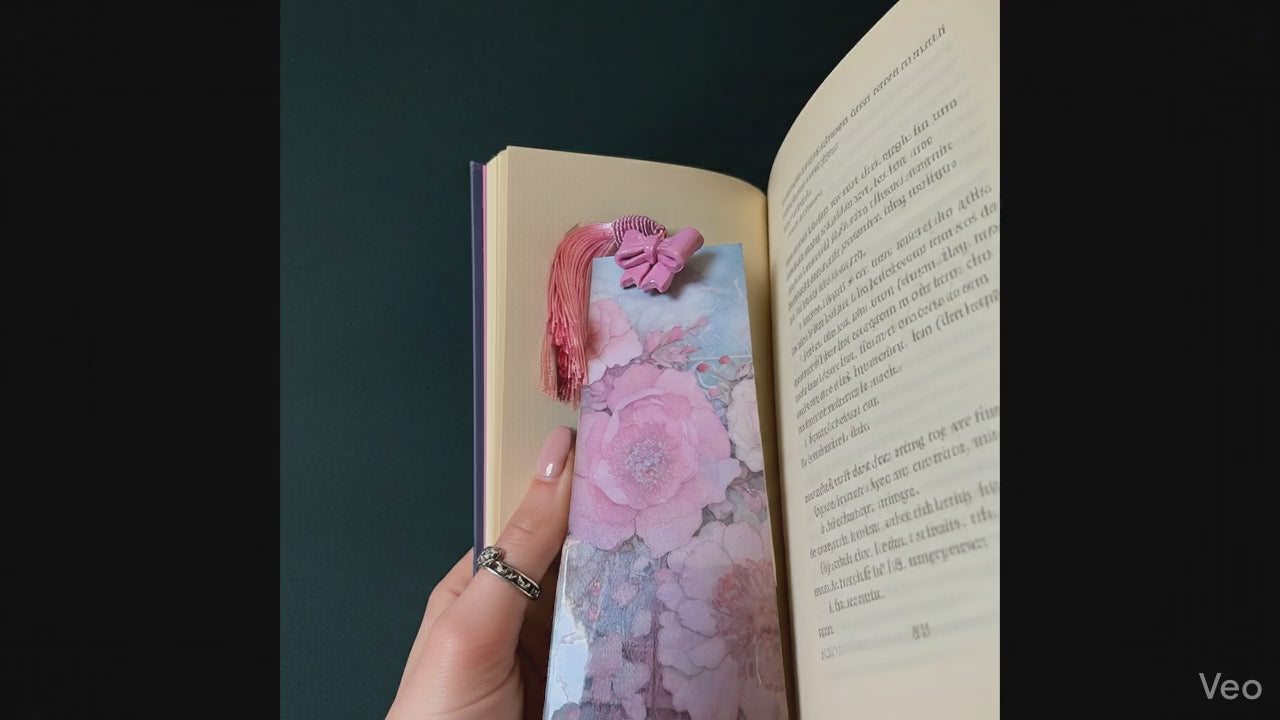 Bookworm Bundle with flowers